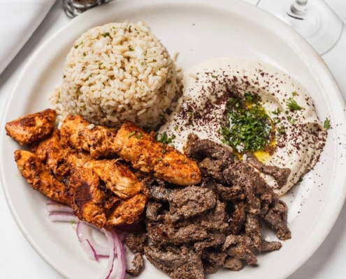 Beef and Chicken Combination