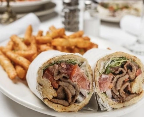 Gyro Wrap - Hummus and More